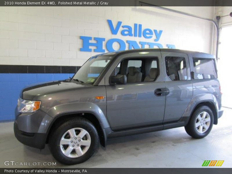 Polished Metal Metallic / Gray 2010 Honda Element EX 4WD