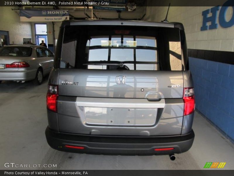 Polished Metal Metallic / Gray 2010 Honda Element EX 4WD