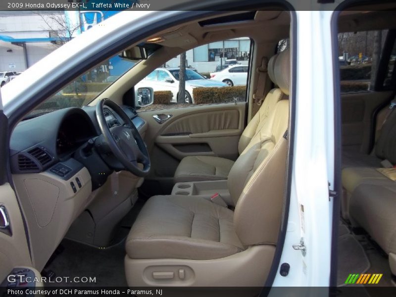 Taffeta White / Ivory 2009 Honda Odyssey EX-L