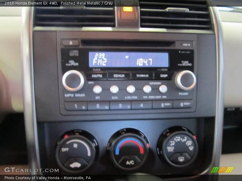 Polished Metal Metallic / Gray 2010 Honda Element EX 4WD