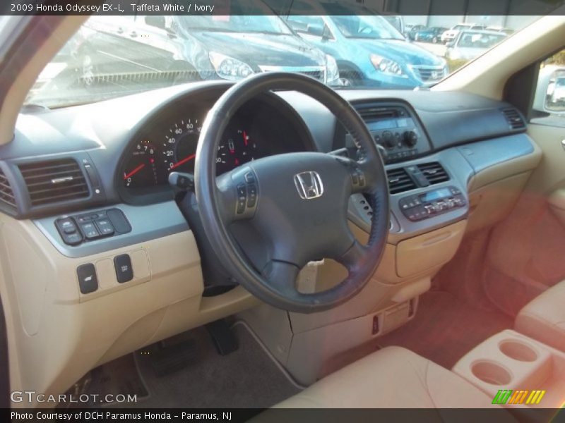 Taffeta White / Ivory 2009 Honda Odyssey EX-L