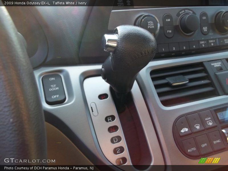 Taffeta White / Ivory 2009 Honda Odyssey EX-L