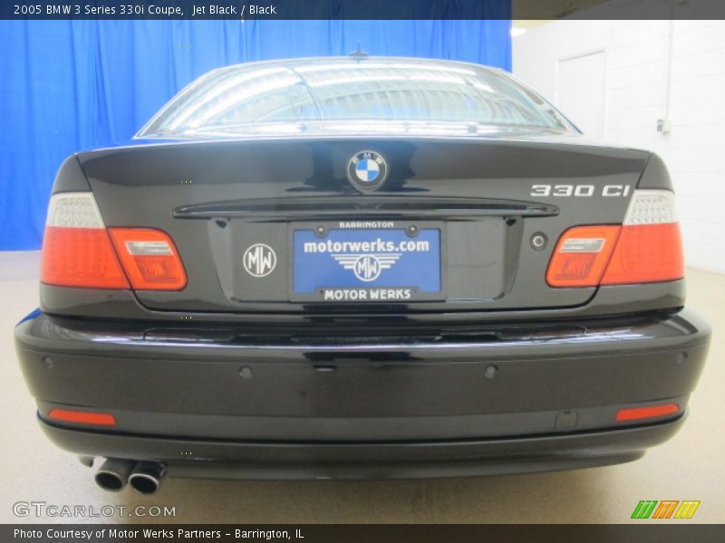 Jet Black / Black 2005 BMW 3 Series 330i Coupe