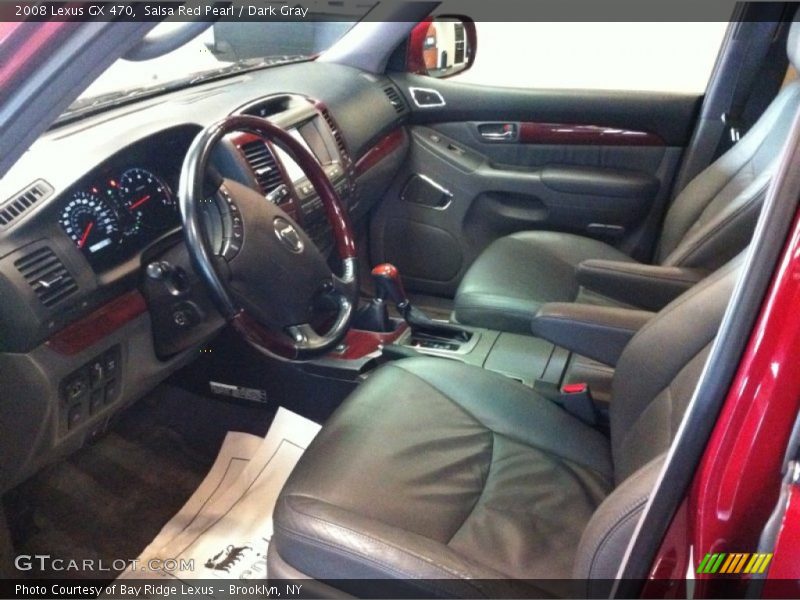 Salsa Red Pearl / Dark Gray 2008 Lexus GX 470