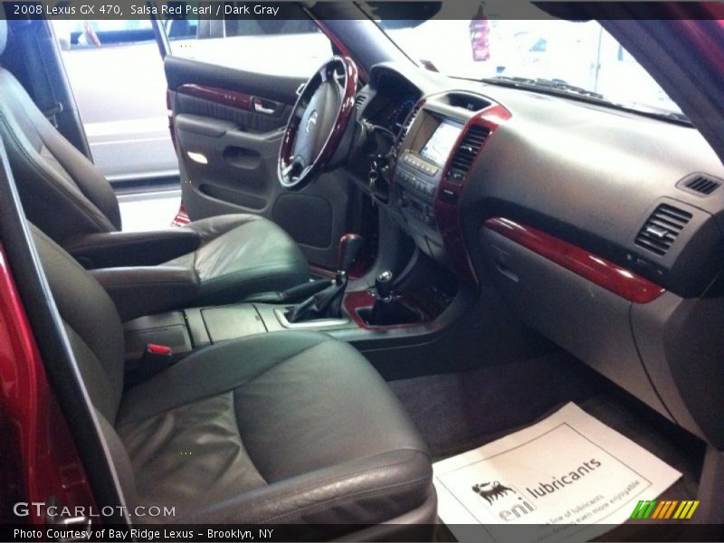 Salsa Red Pearl / Dark Gray 2008 Lexus GX 470