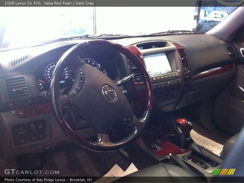 Salsa Red Pearl / Dark Gray 2008 Lexus GX 470