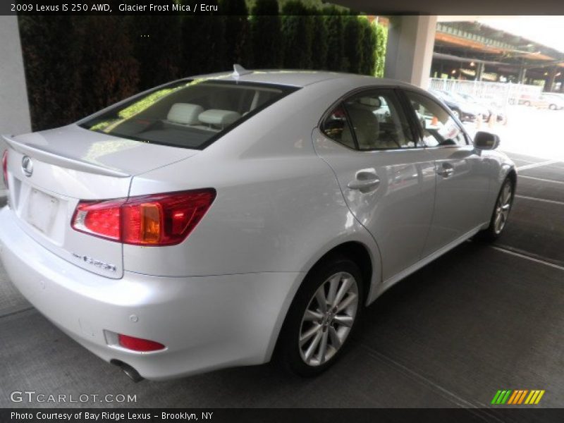 Glacier Frost Mica / Ecru 2009 Lexus IS 250 AWD