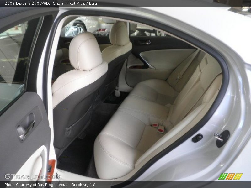 Glacier Frost Mica / Ecru 2009 Lexus IS 250 AWD