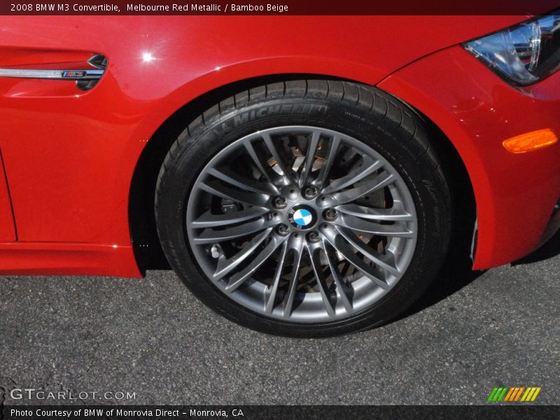 Melbourne Red Metallic / Bamboo Beige 2008 BMW M3 Convertible