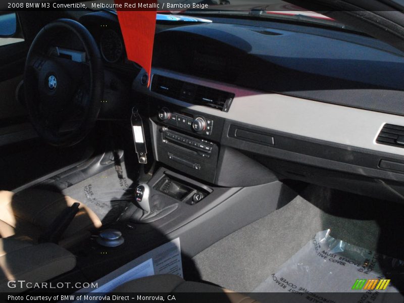 Melbourne Red Metallic / Bamboo Beige 2008 BMW M3 Convertible