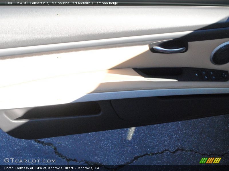Melbourne Red Metallic / Bamboo Beige 2008 BMW M3 Convertible