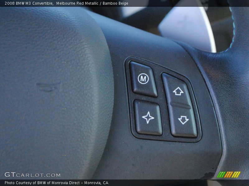 Melbourne Red Metallic / Bamboo Beige 2008 BMW M3 Convertible
