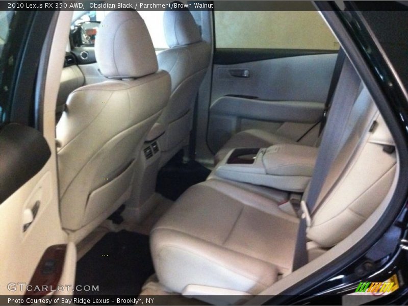 Obsidian Black / Parchment/Brown Walnut 2010 Lexus RX 350 AWD