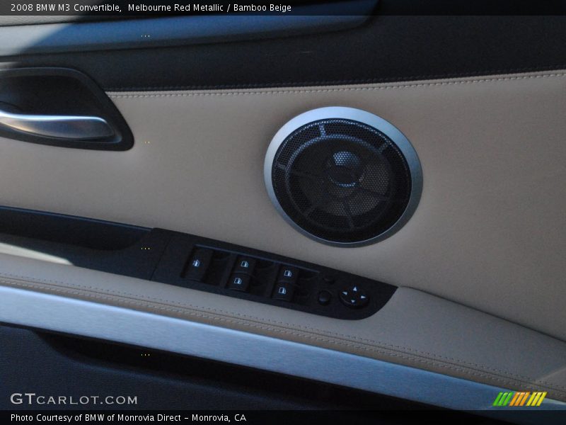 Melbourne Red Metallic / Bamboo Beige 2008 BMW M3 Convertible