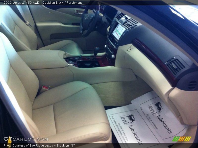 Obsidian Black / Parchment 2011 Lexus LS 460 AWD