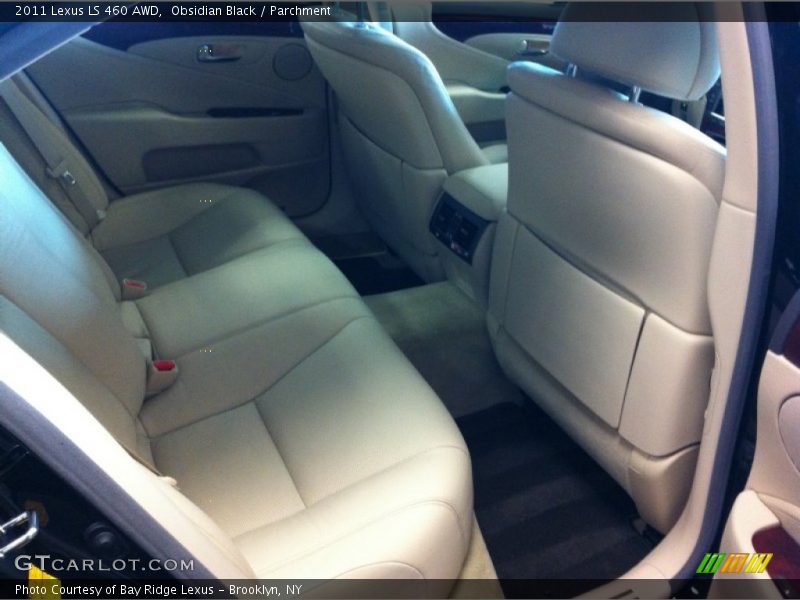Obsidian Black / Parchment 2011 Lexus LS 460 AWD