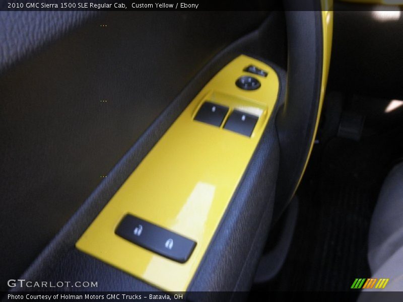 Custom Yellow / Ebony 2010 GMC Sierra 1500 SLE Regular Cab