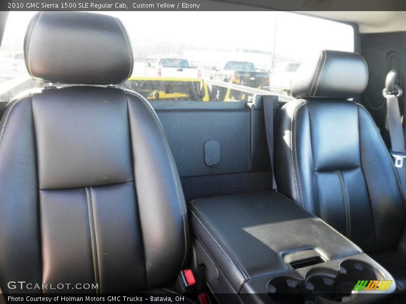 Custom Yellow / Ebony 2010 GMC Sierra 1500 SLE Regular Cab