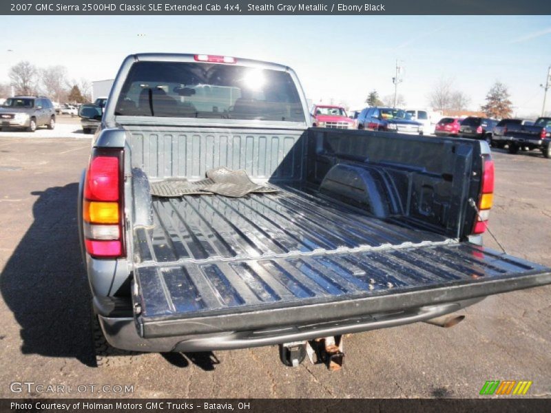 Stealth Gray Metallic / Ebony Black 2007 GMC Sierra 2500HD Classic SLE Extended Cab 4x4