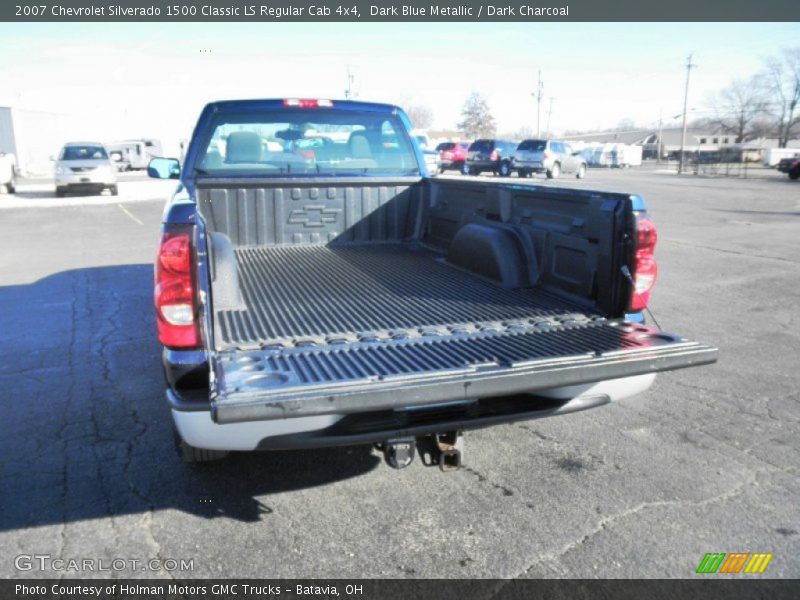 Dark Blue Metallic / Dark Charcoal 2007 Chevrolet Silverado 1500 Classic LS Regular Cab 4x4
