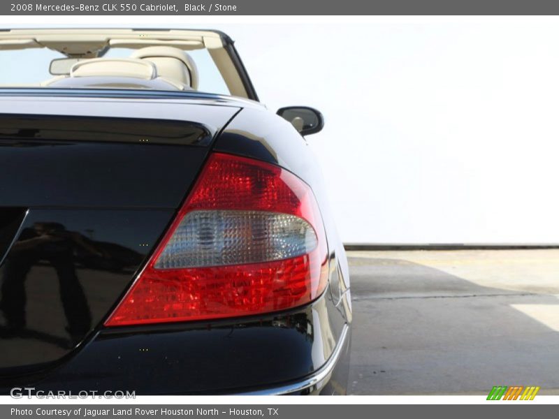 Black / Stone 2008 Mercedes-Benz CLK 550 Cabriolet