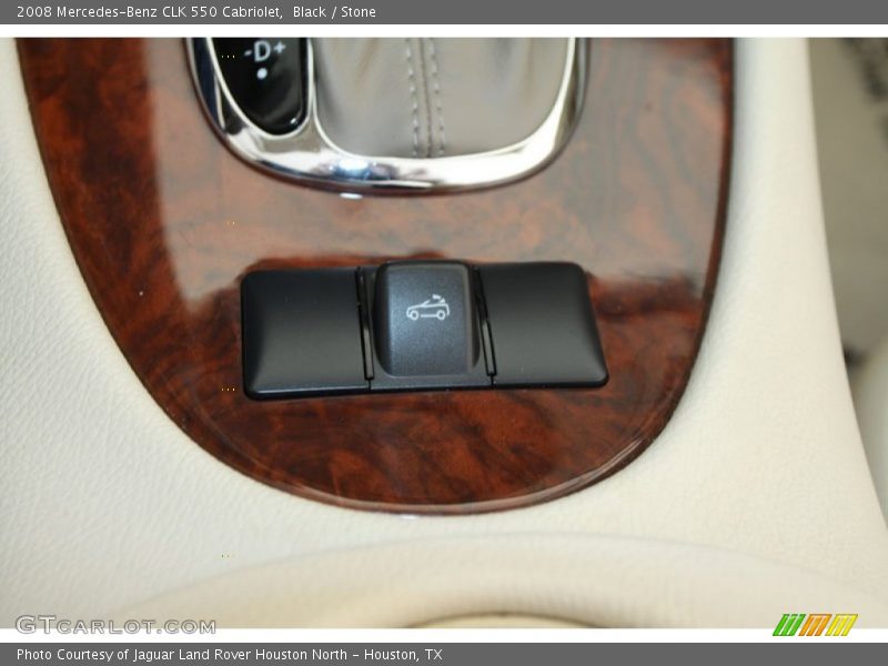 Black / Stone 2008 Mercedes-Benz CLK 550 Cabriolet