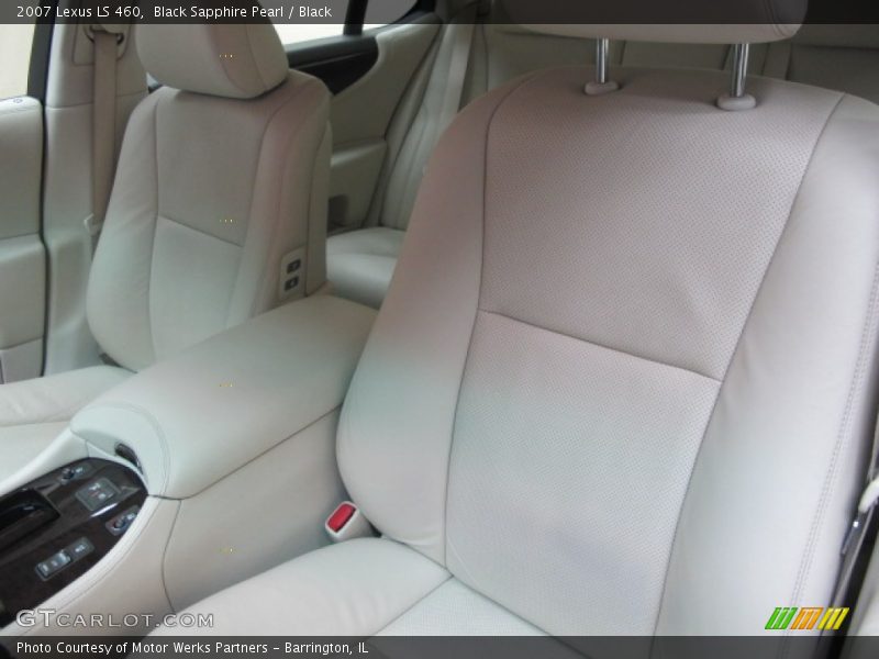 Black Sapphire Pearl / Black 2007 Lexus LS 460