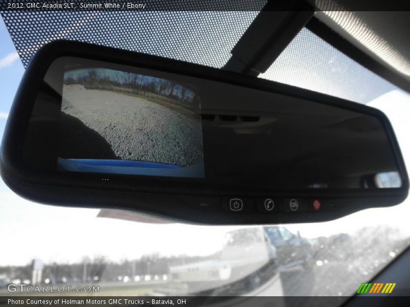 Summit White / Ebony 2012 GMC Acadia SLT