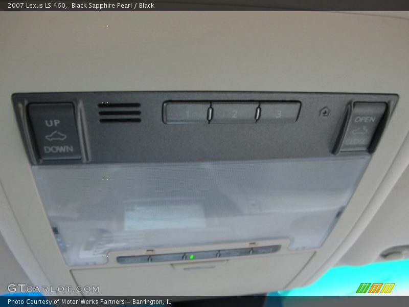Black Sapphire Pearl / Black 2007 Lexus LS 460