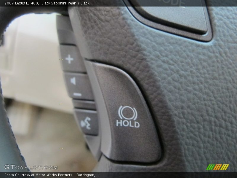 Black Sapphire Pearl / Black 2007 Lexus LS 460