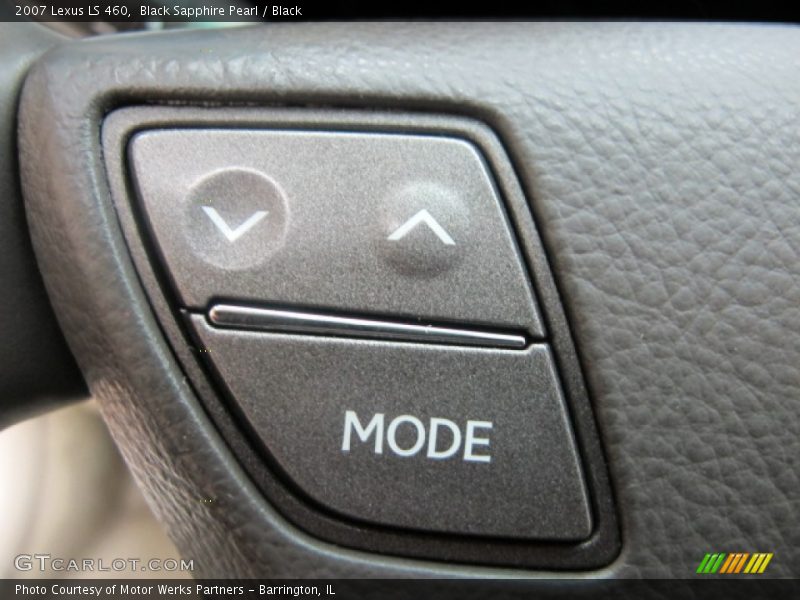 Black Sapphire Pearl / Black 2007 Lexus LS 460