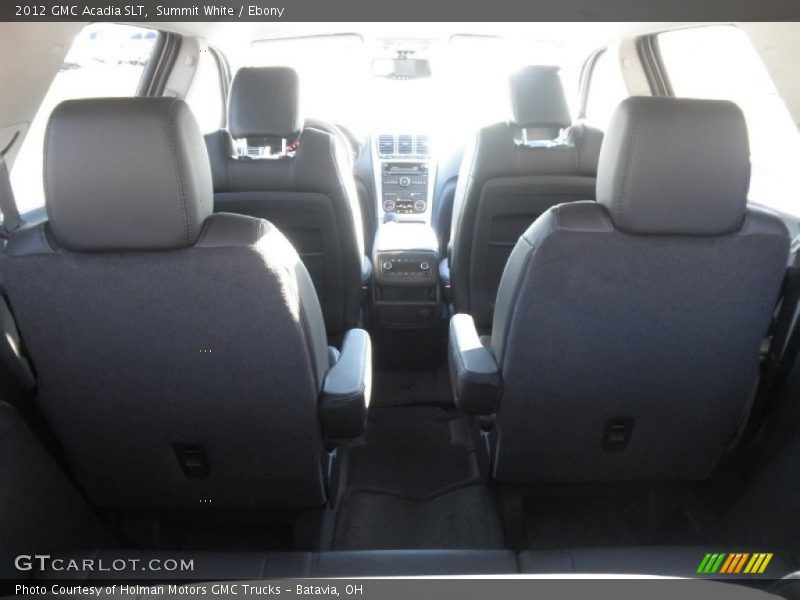Summit White / Ebony 2012 GMC Acadia SLT