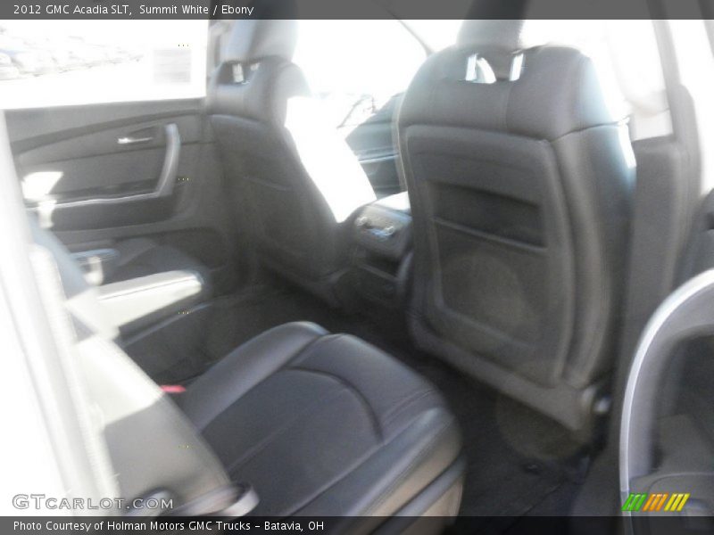 Summit White / Ebony 2012 GMC Acadia SLT