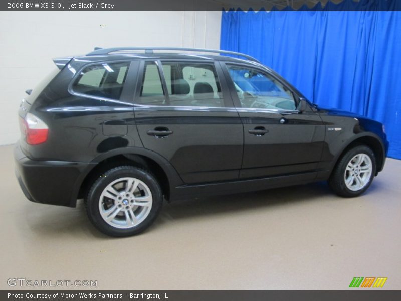 Jet Black / Grey 2006 BMW X3 3.0i