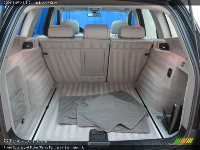 Jet Black / Grey 2006 BMW X3 3.0i
