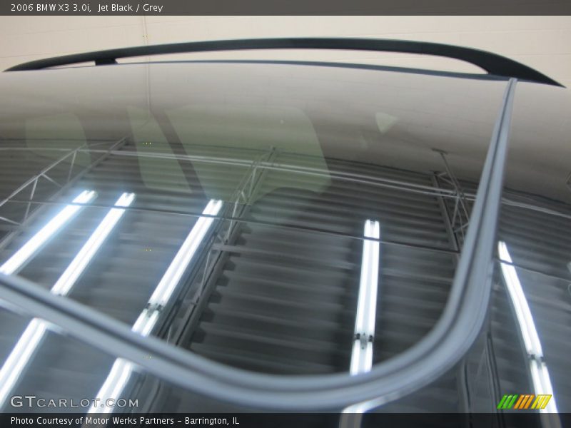 Jet Black / Grey 2006 BMW X3 3.0i