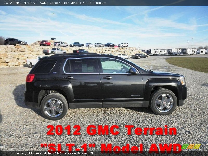 Carbon Black Metallic / Light Titanium 2012 GMC Terrain SLT AWD