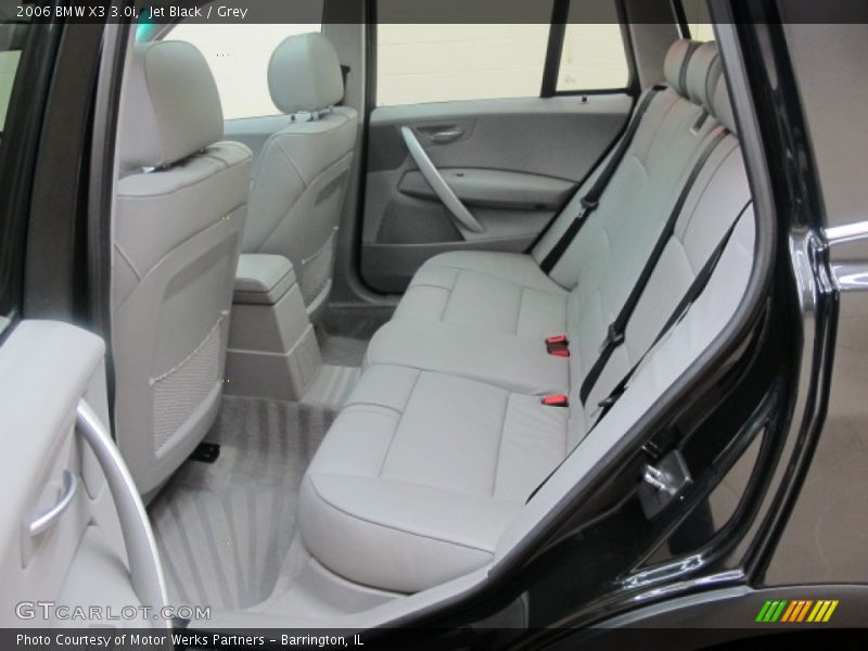 Jet Black / Grey 2006 BMW X3 3.0i