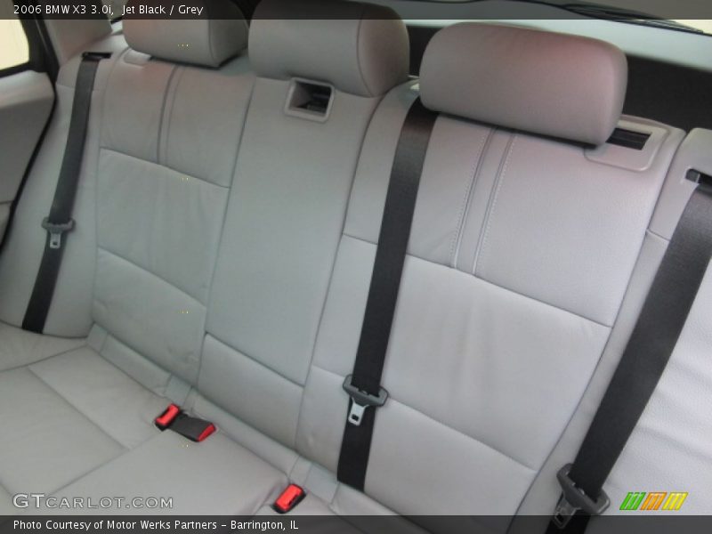 Jet Black / Grey 2006 BMW X3 3.0i