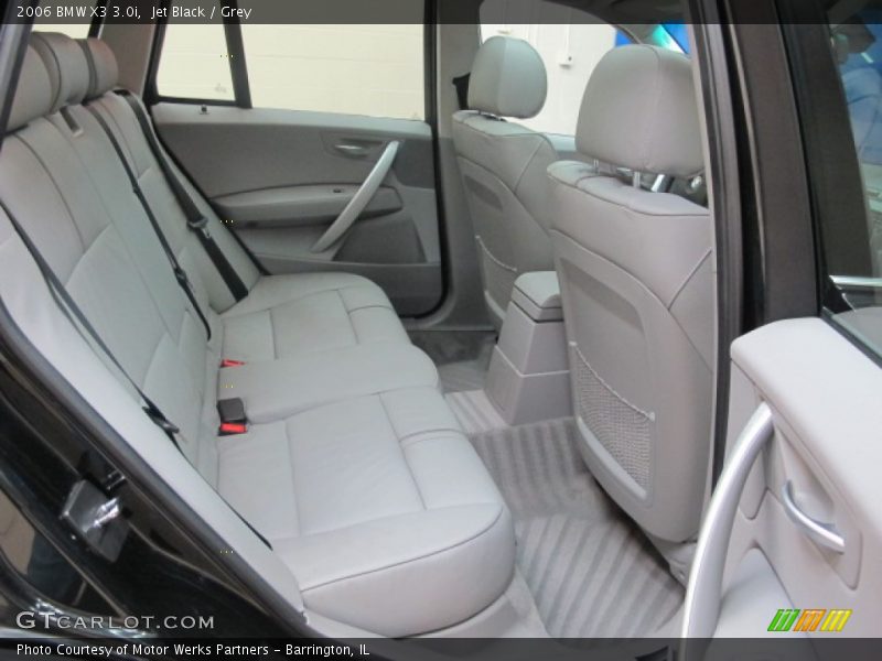Jet Black / Grey 2006 BMW X3 3.0i