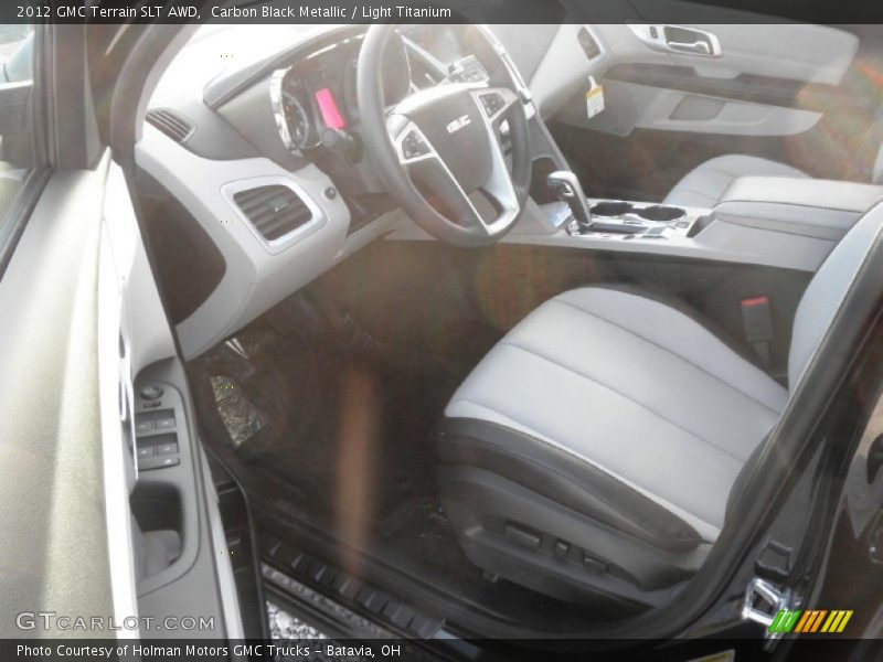 Carbon Black Metallic / Light Titanium 2012 GMC Terrain SLT AWD