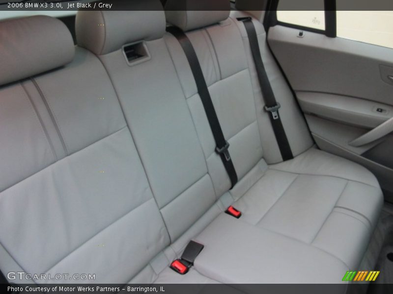 Jet Black / Grey 2006 BMW X3 3.0i