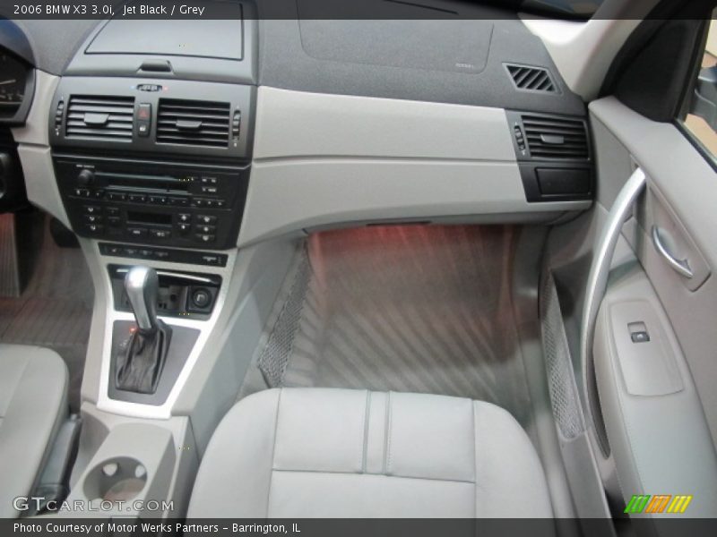 Jet Black / Grey 2006 BMW X3 3.0i