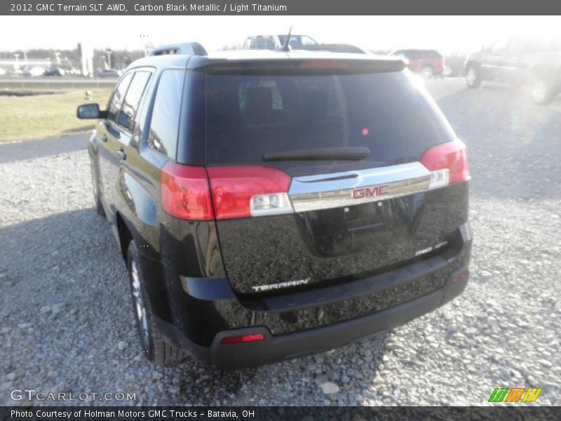 Carbon Black Metallic / Light Titanium 2012 GMC Terrain SLT AWD
