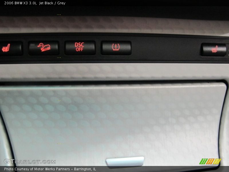 Jet Black / Grey 2006 BMW X3 3.0i