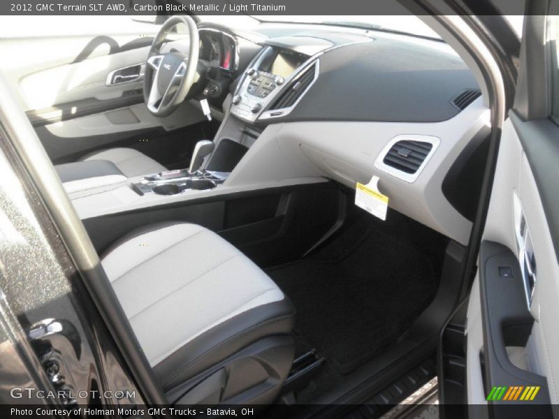Carbon Black Metallic / Light Titanium 2012 GMC Terrain SLT AWD