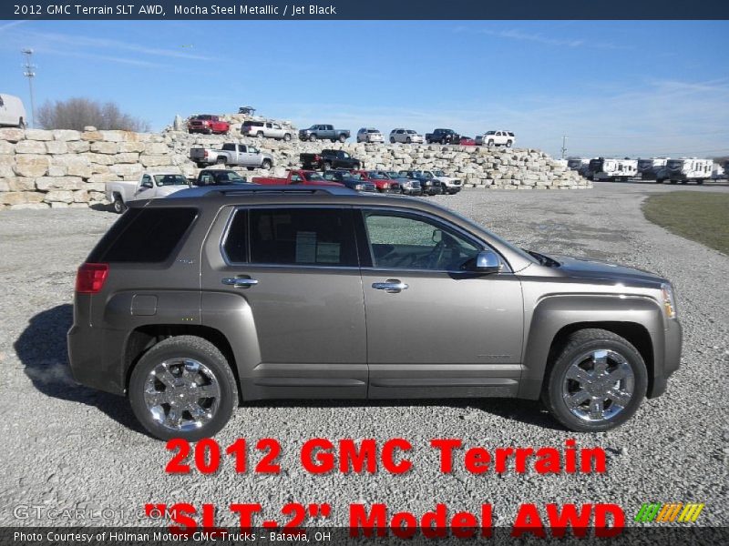 Mocha Steel Metallic / Jet Black 2012 GMC Terrain SLT AWD