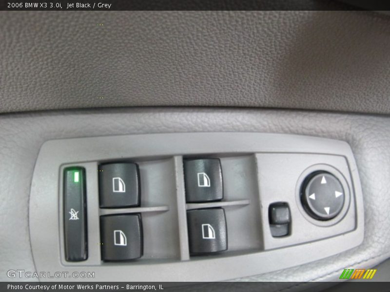 Jet Black / Grey 2006 BMW X3 3.0i