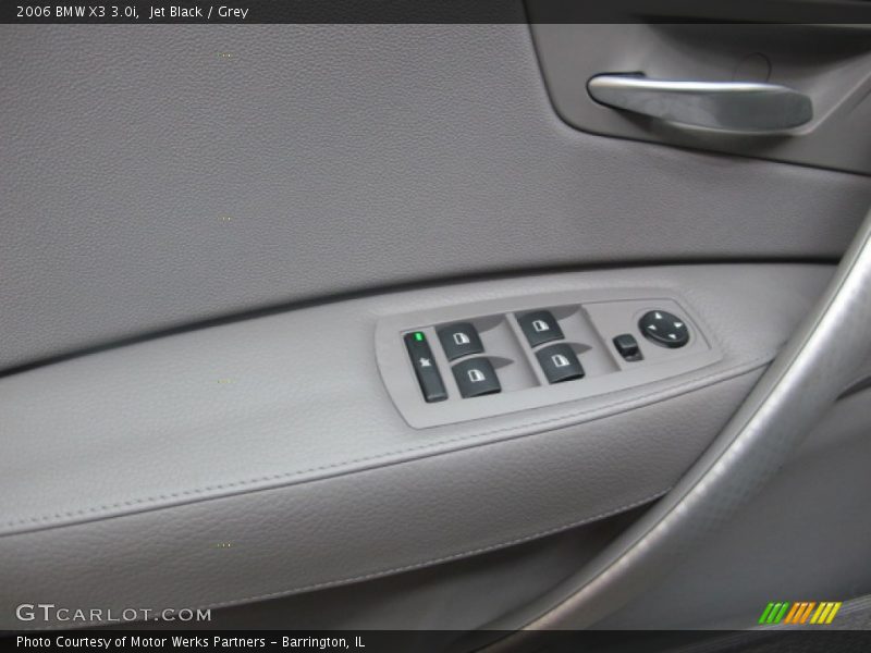 Jet Black / Grey 2006 BMW X3 3.0i