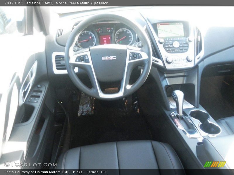Mocha Steel Metallic / Jet Black 2012 GMC Terrain SLT AWD